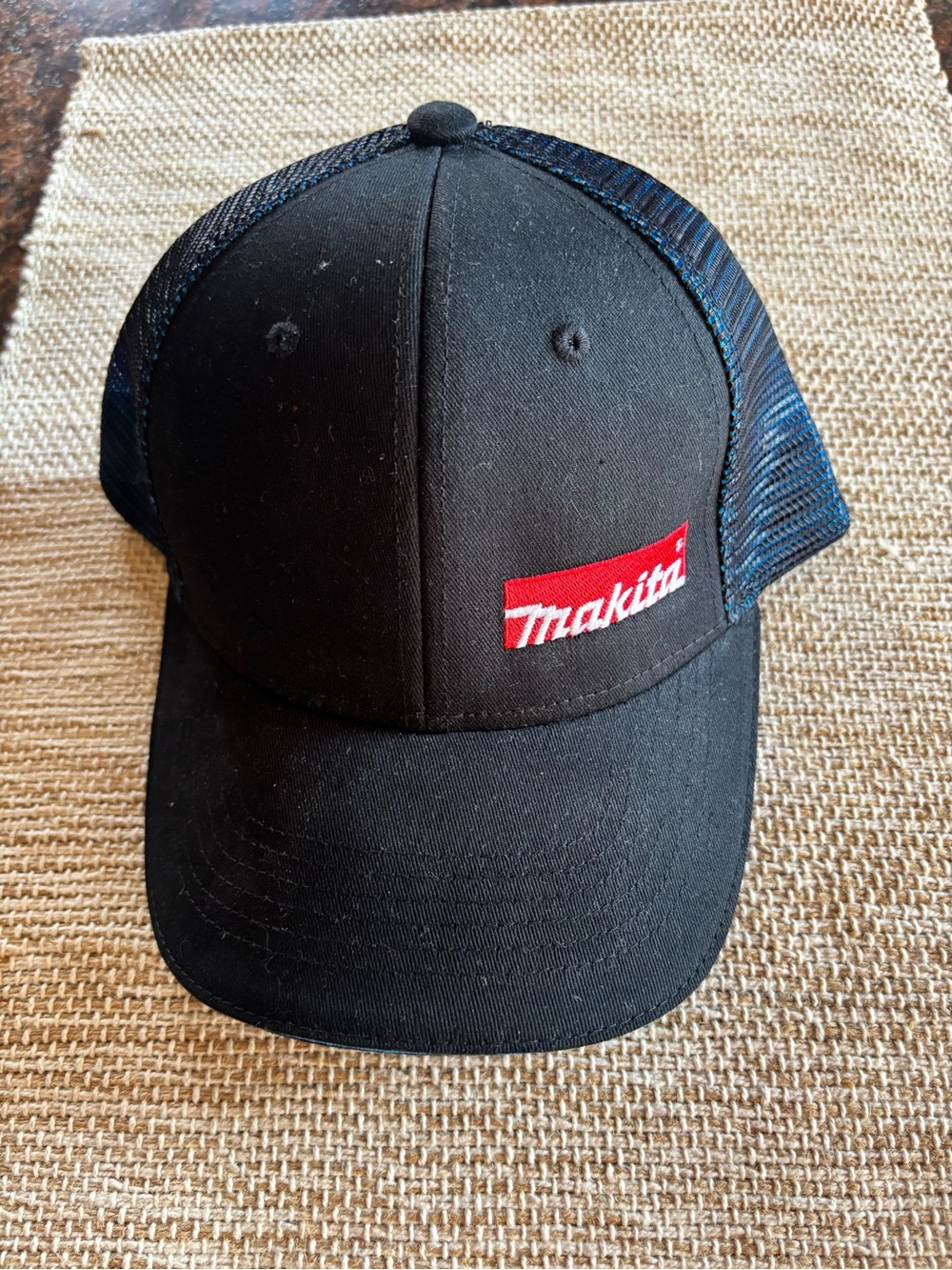 Makita Black and Navy Mesh Back Trucker Cap